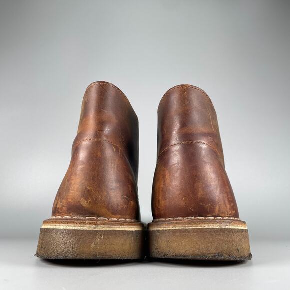Clarks Originals Desert Boot Men's Size 10 M Beeswax Brown Leather Chukka Boots - Picture 3 of 9